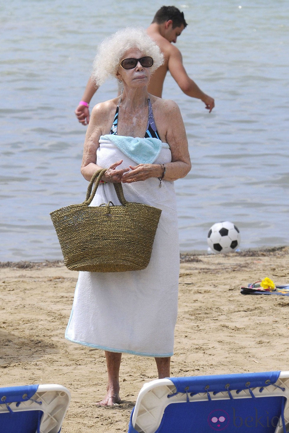 Cayetana de Alba disfruta de sus vacaciones en Ibiza