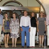 La Familia Real Española en la cena del 30º Aniversario de la Copa del Rey de Vela