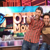 Dani Martínez y Rául Gómez en la presentación de 'Otra movida'