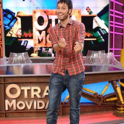 Dani Martínez contento de presentar 'Otra movida'