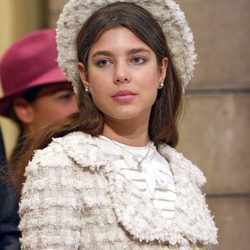 Carlota Casiraghi en la entronización de Alberto II de Mónaco en 2005