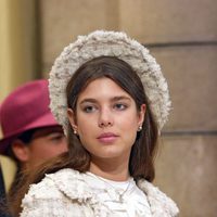 Carlota Casiraghi en la entronización de Alberto II de Mónaco en 2005