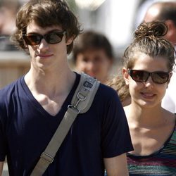 Carlota Casiraghi con su segundo novio Félix Winckler en 2006