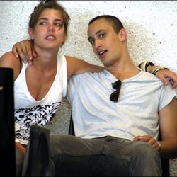 Carlota Casiraghi y alex Dellal en julio de 2007 en Mallorca