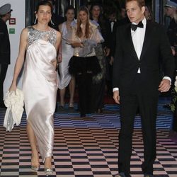 Carlota y Andrea Casiraghi en el Baile de la Rosa 2010