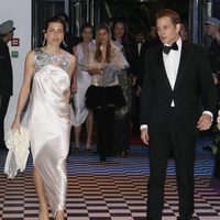 Carlota y Andrea Casiraghi en el Baile de la Rosa 2010