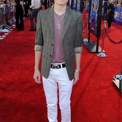 Dylan Riley Snyder en el estreno de la película de 'Glee'