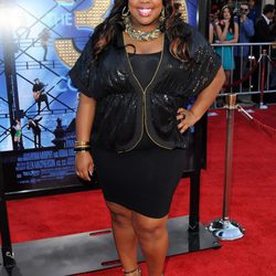 Amber Riley en el estreno de 'Glee: The 3D Movie Concert'