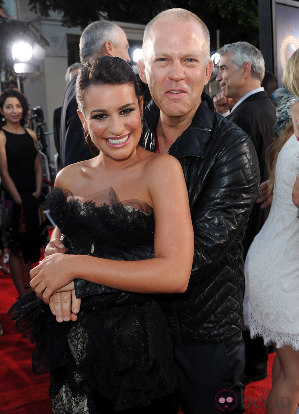 Lea Michele y Ryan Murphy