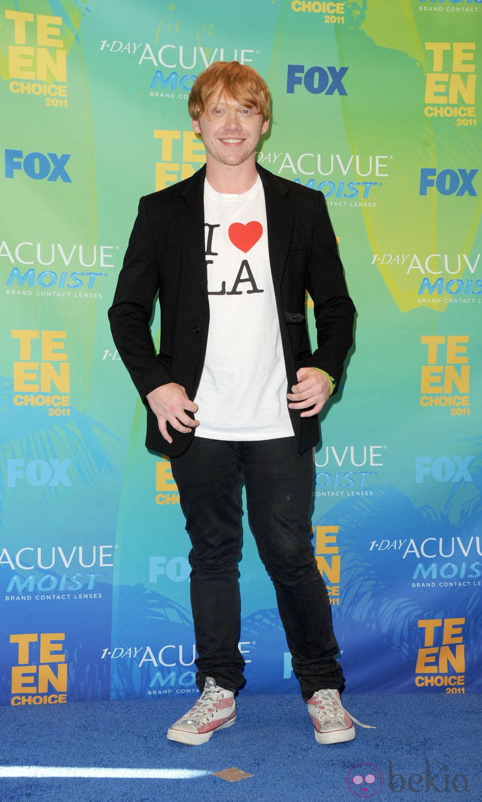 Rupert Grint en los Teen Choice Awards 2011