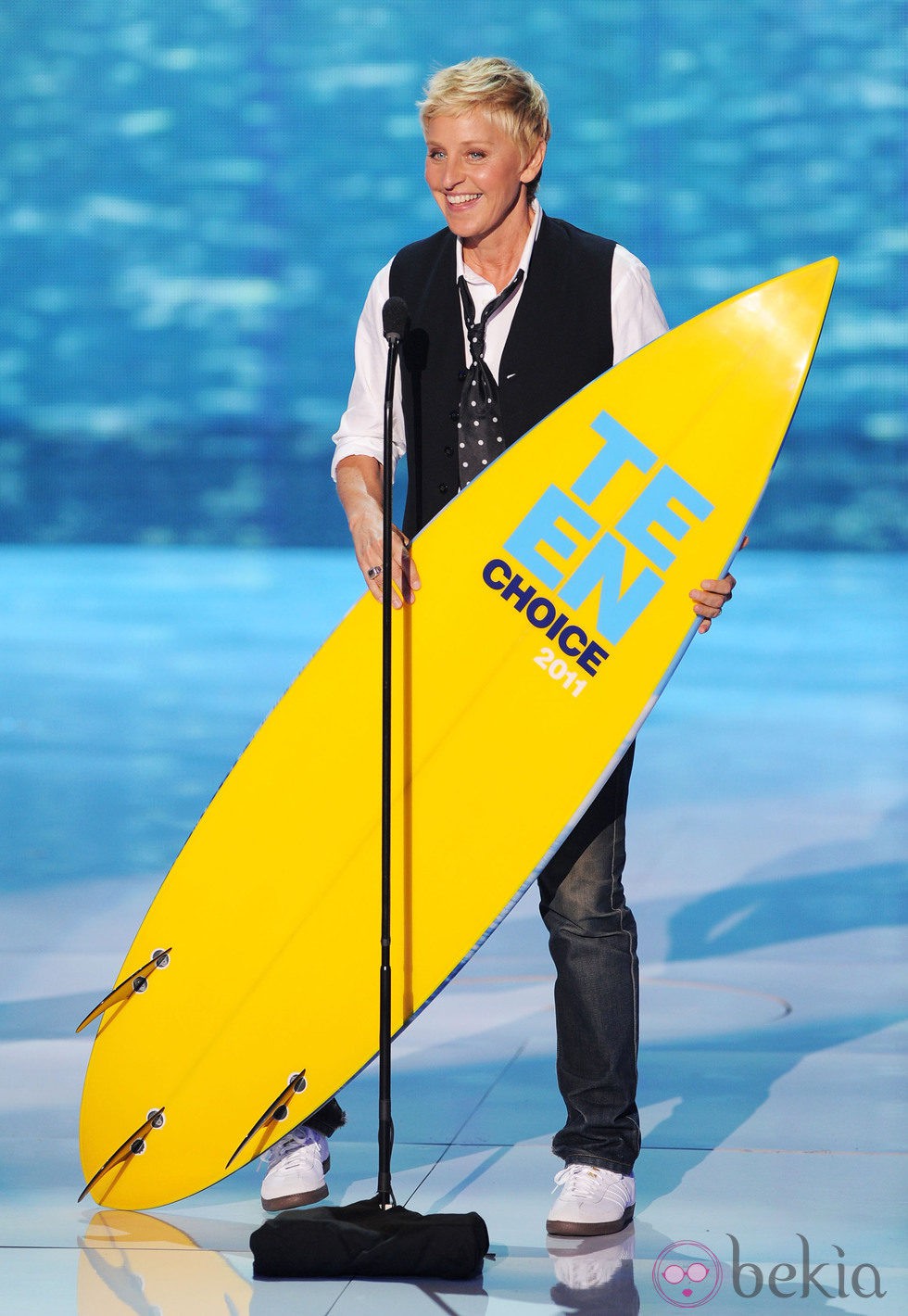 Ellen Degeneres en los Teen Choice Awards 2011