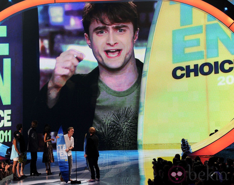 Daniel Radcliffe interviene en un vídeo en los Teen Choice Awards 2011