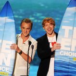 Tom Felton y Rupert Grint en los Teen Choice Awards 2011