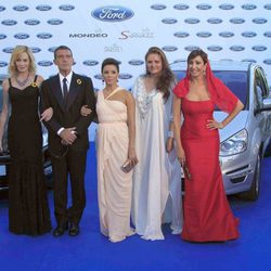 Melanie Griffith, Antonio Banderas, Eva Longoria y María Bravo en la Gala Starlite 2011