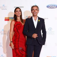 Imanol Arias e Irene Meritxel en la Gala Starlite de Marbella 2011