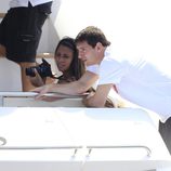 Leo Messi y Antonella Roccuzzo de vacaciones en Ibiza