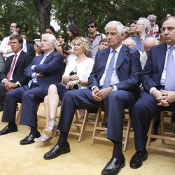 Carlos Fitz-James Stuart, Eugenia, Alfonso y Fernando Martínez e Irujo