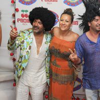 José Corbacho y Arturo Valls en la fiesta 'Flower Power' en Ibiza