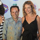 Natalia Vodianova en la fiesta 'Flower Power' en Ibiza