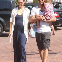 Jessica Alba, Cash Warren y su hija Honor Marie