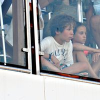 Felipe y Victoria de Marichalar en el campeonato de polo de Sotogrande