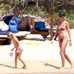 Heidi Klum y su hija de vacaciones en Porto Cervo