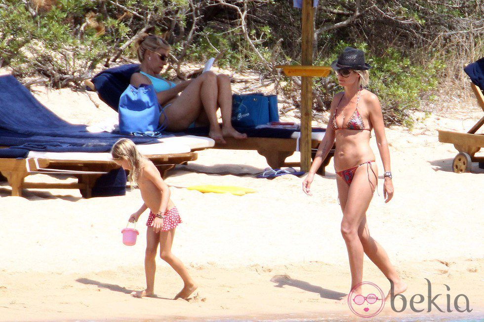 Heidi Klum y su hija de vacaciones en Porto Cervo