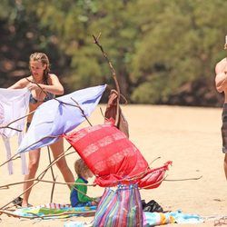 Julia Roberts, Daniel Moder y su hijo de vacaciones en Hawai