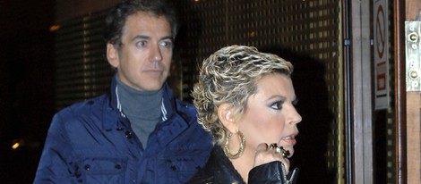 Terelu Campos y Carlos Pombo en la fiesta de inauguración de la nueva tempora de Oh Cabaret