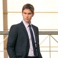 Chase Crawford durante el rodaje de la sexta temporada de 'Gossip Girl'