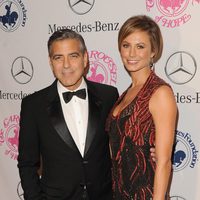 George Clooney y Stacy Kleiber en la 26th edición del 'baile del carrusel por la Esperanza'