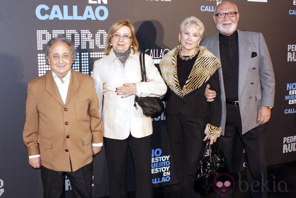 Pepe Carabias y Pepe Ruíz presentes en la obra de teatro 'No estoy muerto, estoy en Callao'