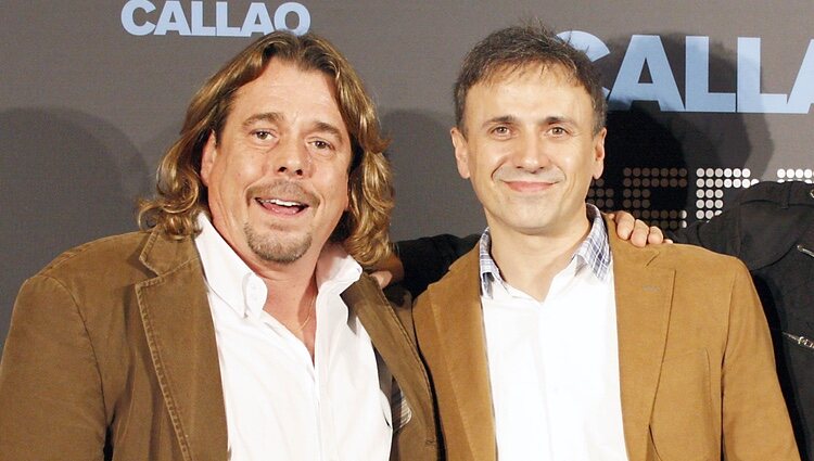  Juan Muñoz y José Mota juntos en el estreno de la obra 'No estoy muerto, estoy en Callao'