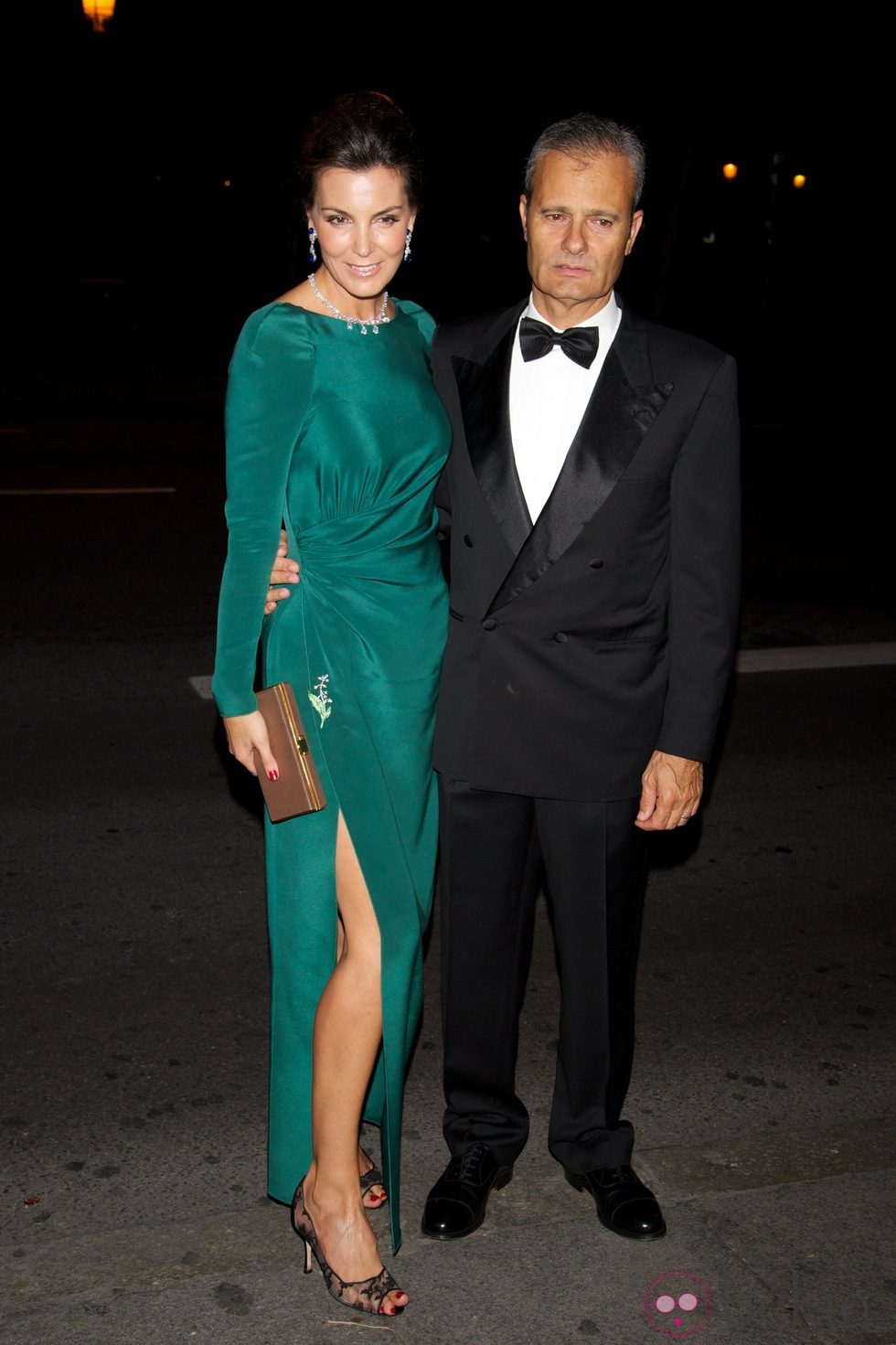 Mar Flores y Javier Merino en la cena de gala de la exposición 'El arte de Cartier'