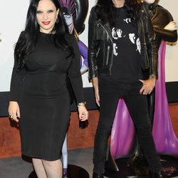 Alaska y Mario Vaquerizo en la presentación de 'Hotel Transilvania' en Madrid