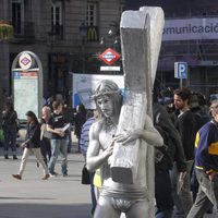 Hugo Silva se convierte en mimo en 'Las brujas de Zugarramurdi'