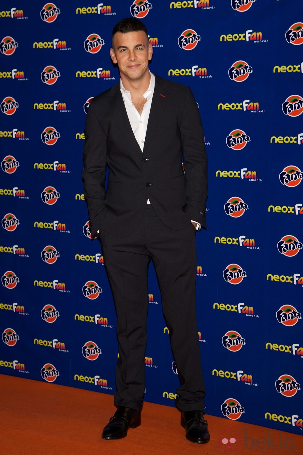 Mario Casas en los Neox Fan Awards 2012