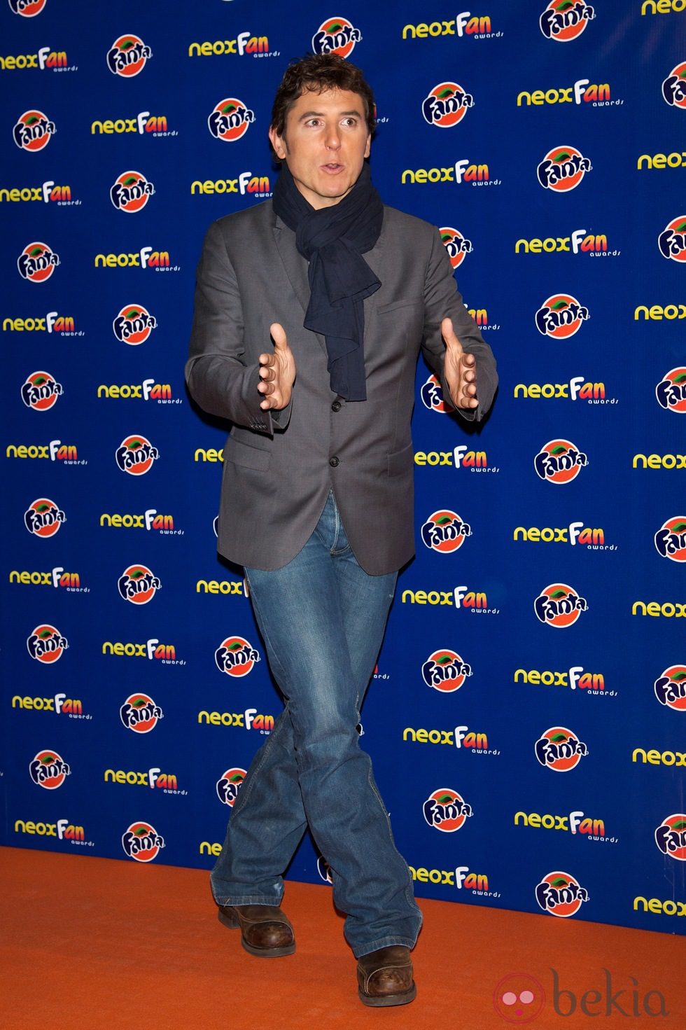 Manel Fuentes en los Neox Fan Awards 2012