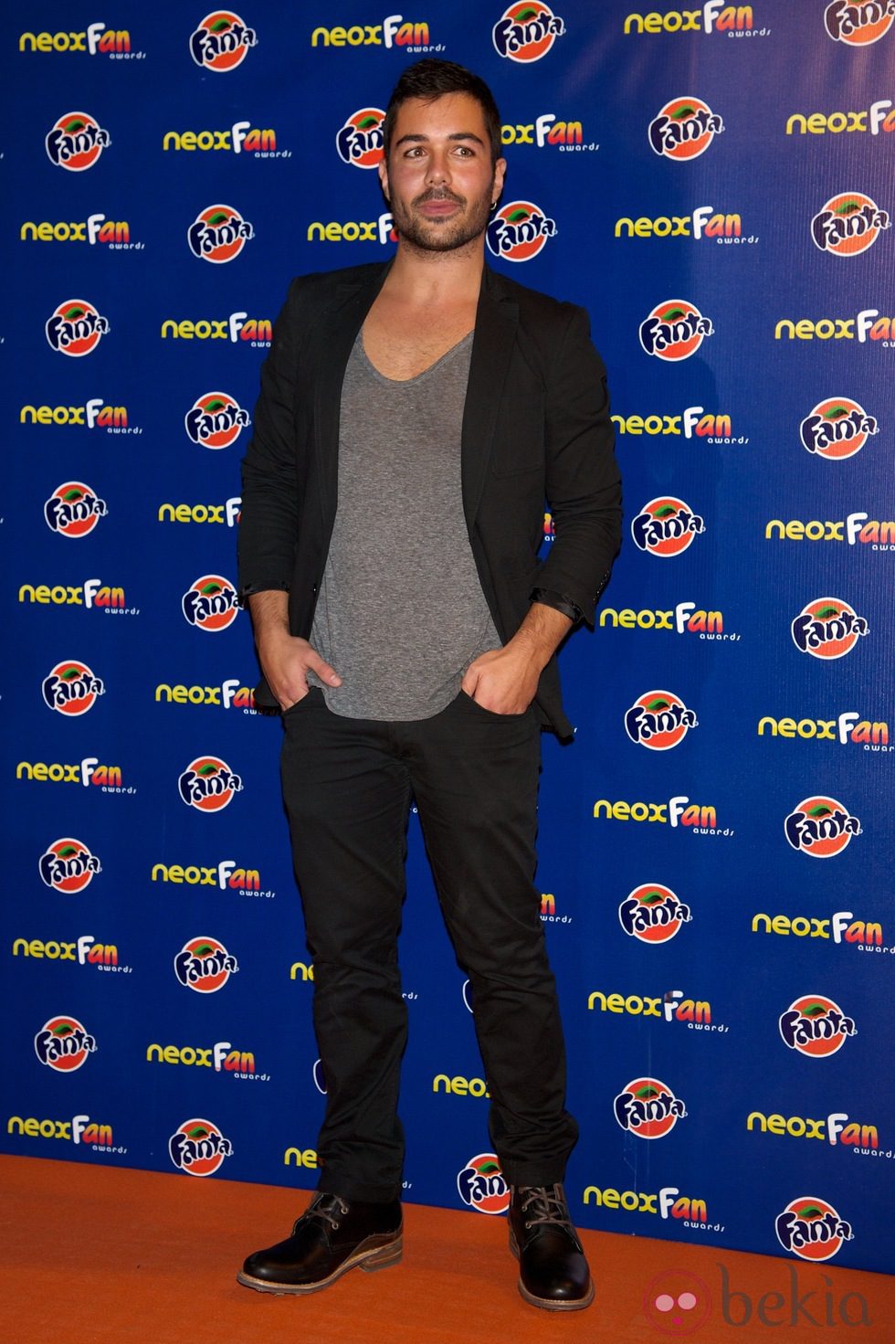 David Feijoo en los Neox Fan Awards 2012