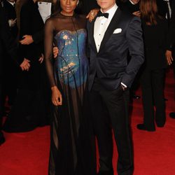 Naomie Harris y Daniel Craig en el estreno de 'Skyfall' en Londres