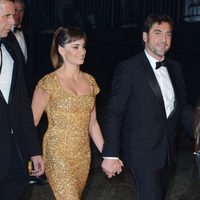 Penélope Cruz y Javier Bardem en el estreno de 'Skyfall' en Londres