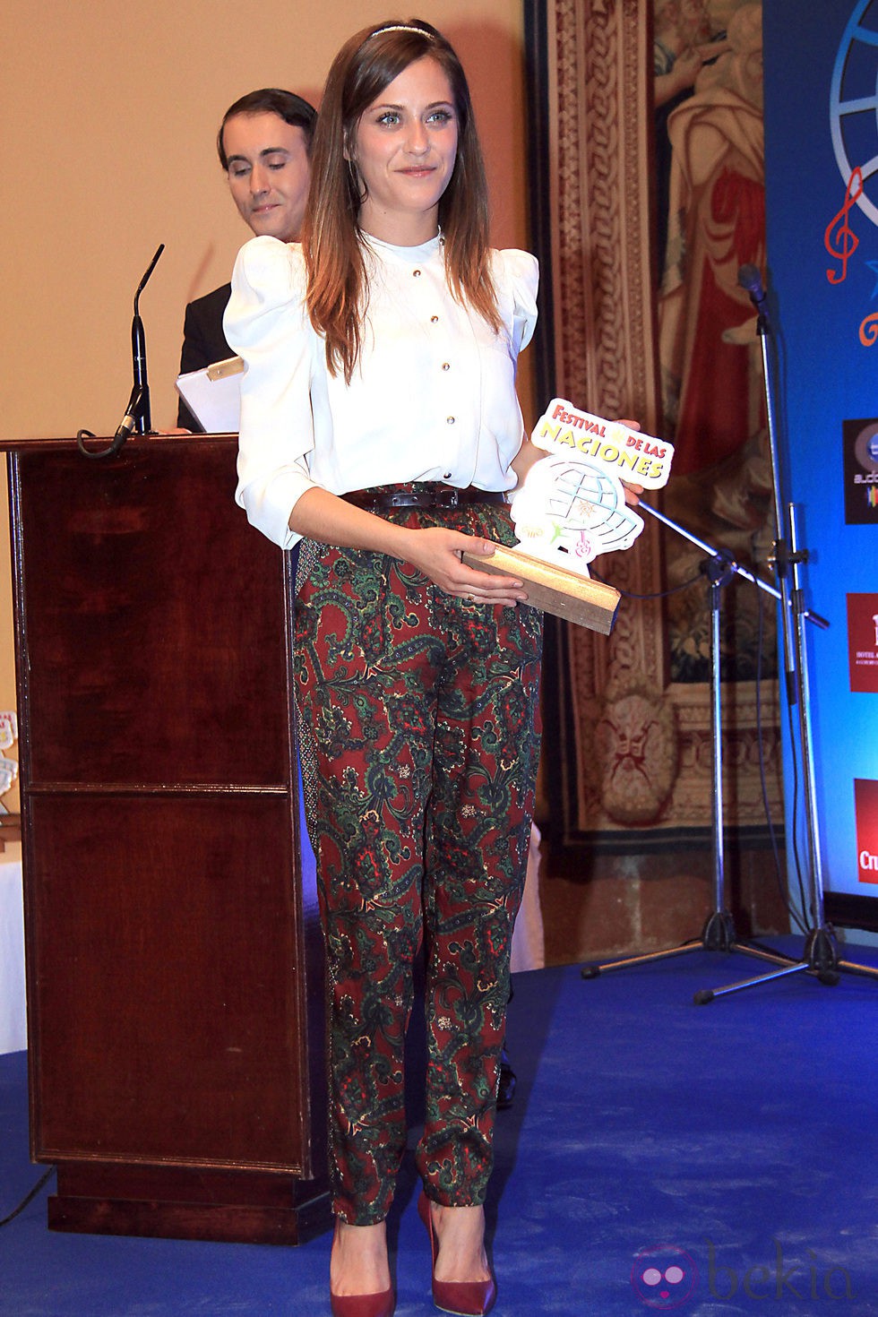 María León en los Premios Solidarios del Festival de las Naciones