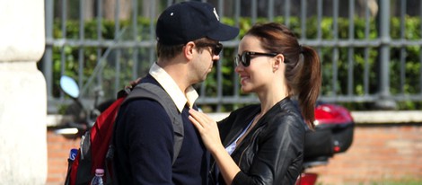 Jason Sudeikis y Olivia Wilde muy cariñosos en su viaje a Roma 