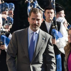 Los Príncipes Felipe y Letizia llegan a Asturias para asistir a los Premios Príncipe de Asturias 2012