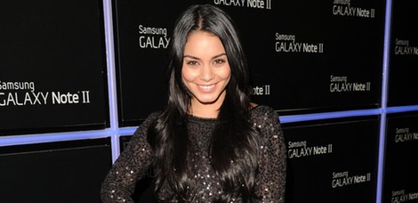 Vanessa Hudgens en la fiesta de lanzamiento del Samsung Galaxy Note II 