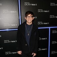 Kevin McHale en la fiesta de lanzamiento del Samsung Galaxy Note II