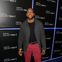 Jaleel White en la fiesta de lanzamiento del Samsung Galaxy Note II