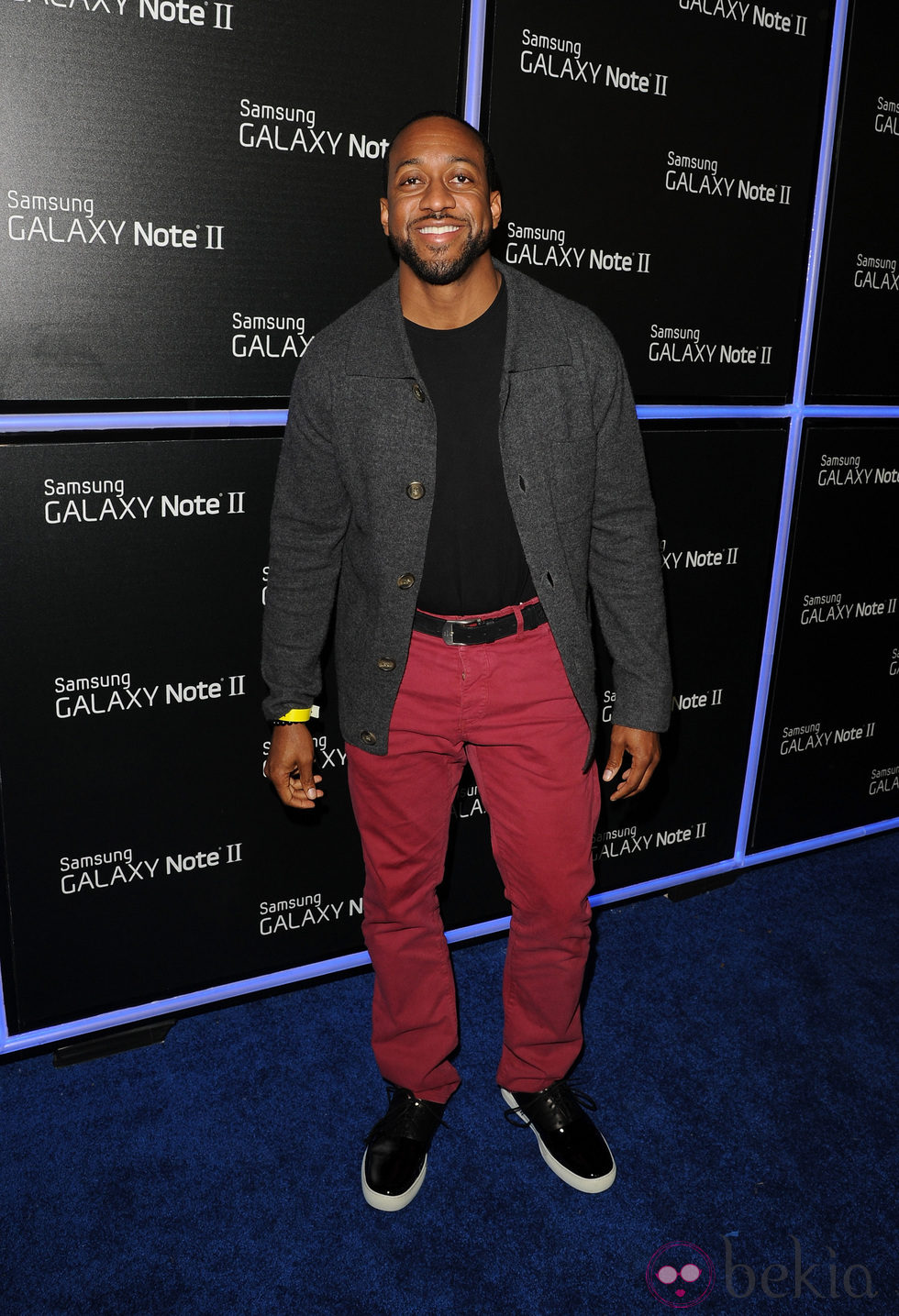 Jaleel White en la fiesta de lanzamiento del Samsung Galaxy Note II