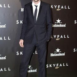 Eloy Azorín en la fiesta celebrada con motivo del estreno de 'Skyfall'