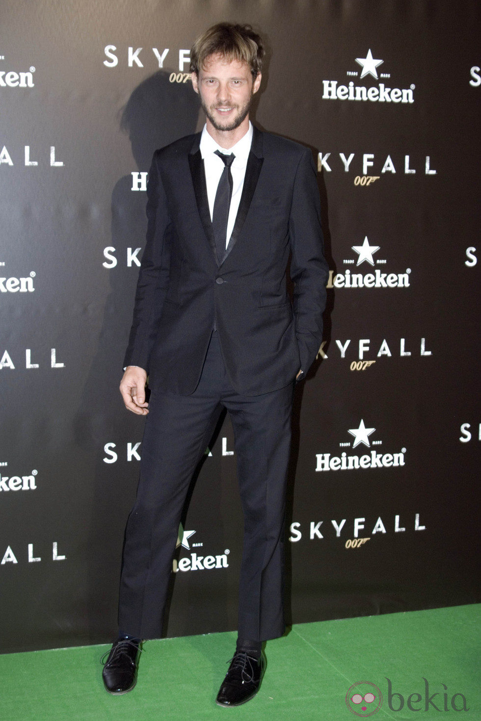 Eloy Azorín en la fiesta celebrada con motivo del estreno de 'Skyfall'